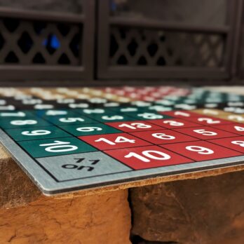 Rook™ On-Off Board Game – Brushed Aluminum Finish